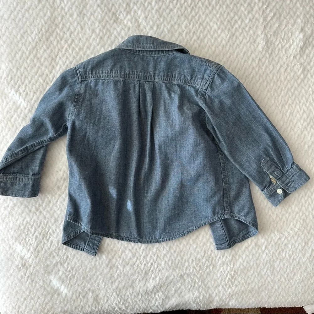 Janie & Jack Chambray Button Up, size 18-24 months